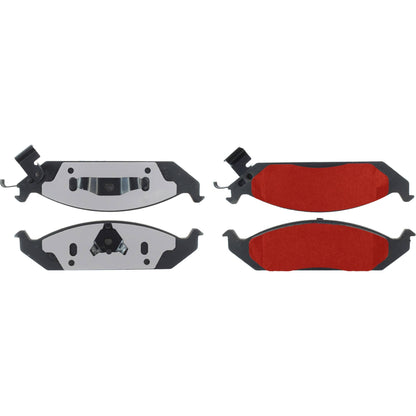 Centric Parts Disc Brake Pad Set with Low-Dust Formula 500.06500