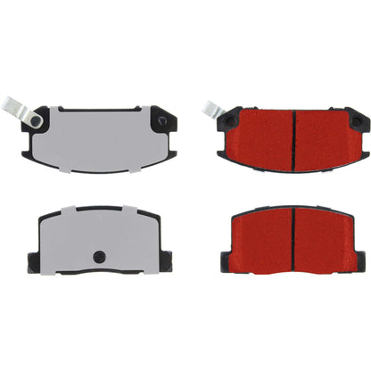 Centric Parts Disc Brake Pad Set with Low-Dust Formula 500.06570