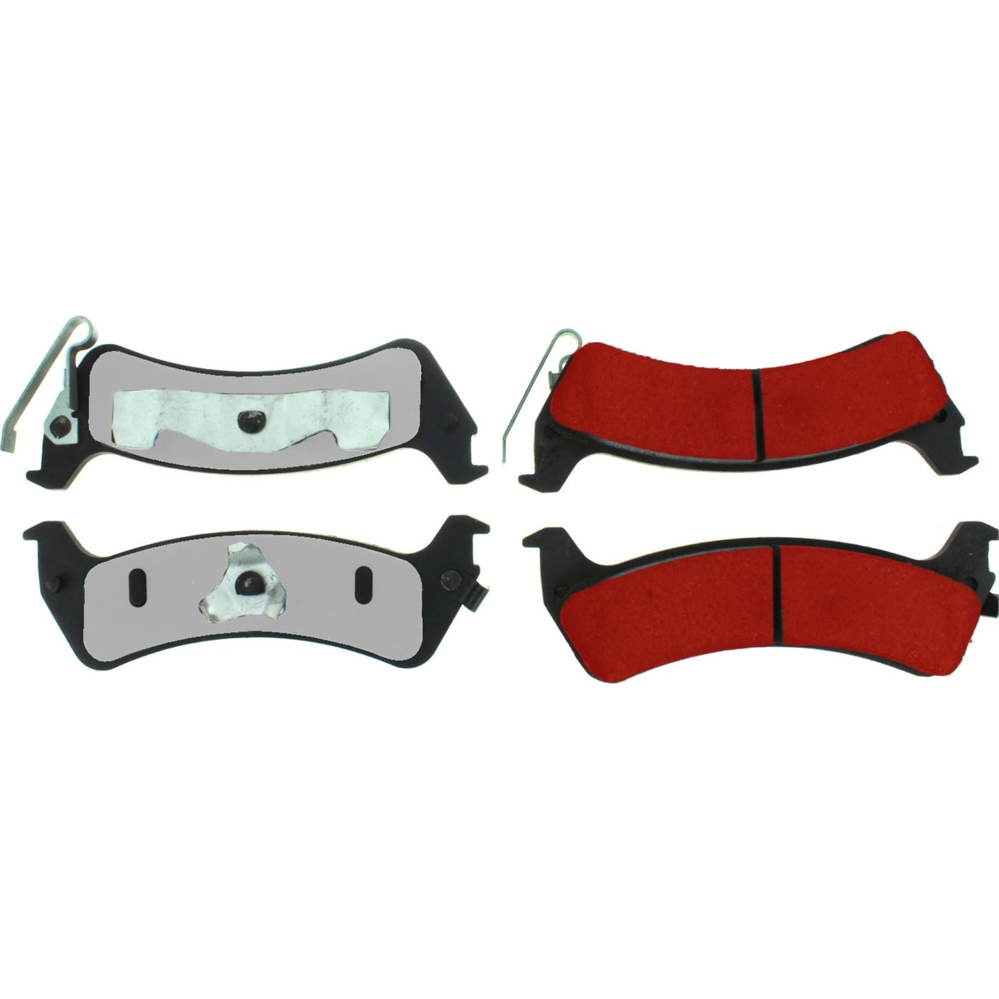 Centric Parts Disc Brake Pad Set with Low-Dust Formula 500.06660