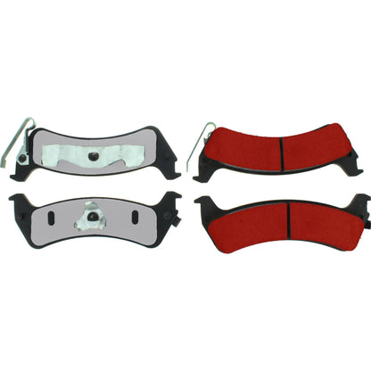 Centric Parts Disc Brake Pad Set with Low-Dust Formula 500.06660