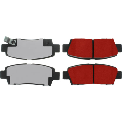 Centric Parts Disc Brake Pad Set with Low-Dust Formula for Daily Driving 500.06720