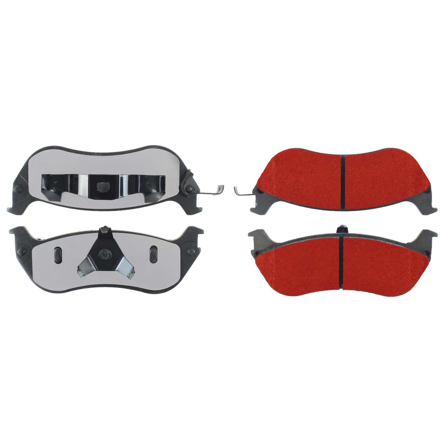 Centric Parts Disc Brake Pad Set with Low-Dust Formula 500.06740