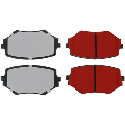 Centric Parts Disc Brake Pad Set with Low-Dust Formula 500.06800