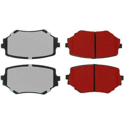 Centric Parts Disc Brake Pad Set with Low-Dust Formula 500.06800