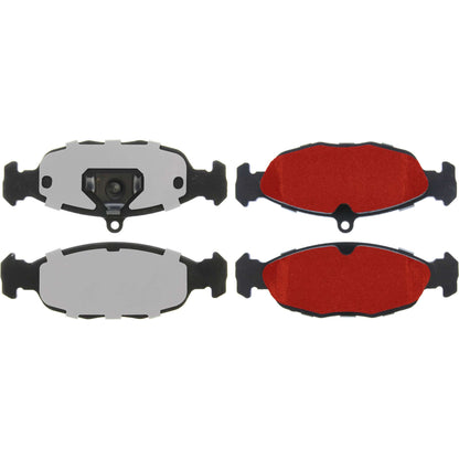Centric Parts Disc Brake Pad Set with Low-Dust Formula 500.06880