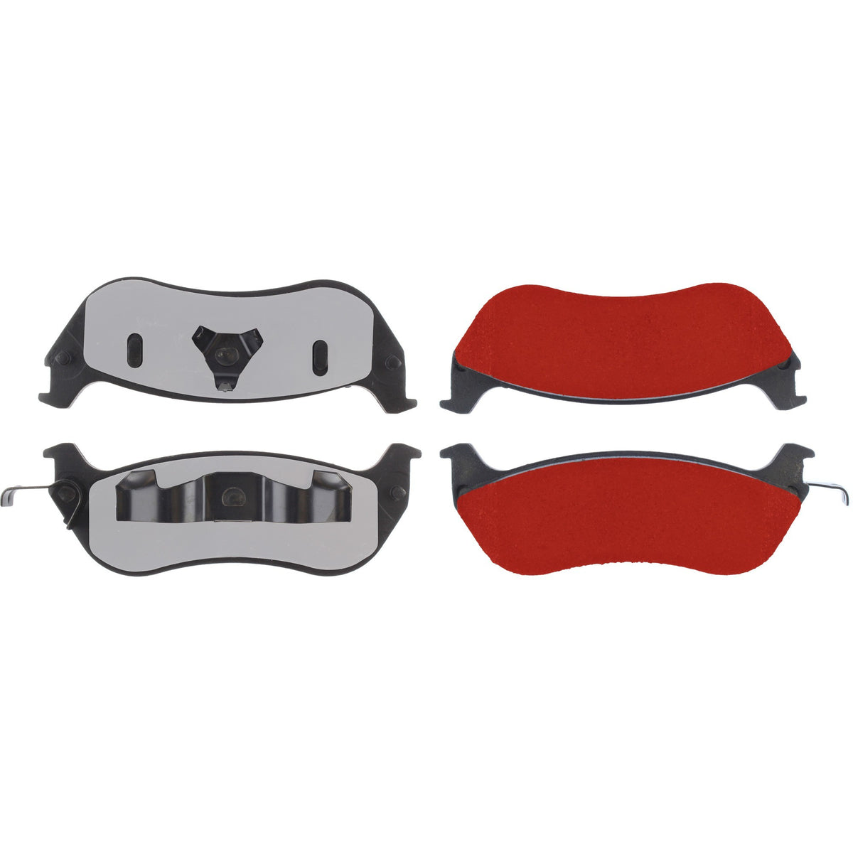Centric Parts Disc Brake Pad Set with Low-Dust Formula for Daily Driving 500.06900
