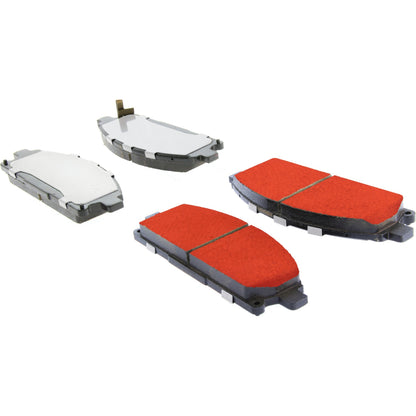 Centric Parts Disc Brake Pad Set with Low-Dust Formula for Daily Driving 500.06911