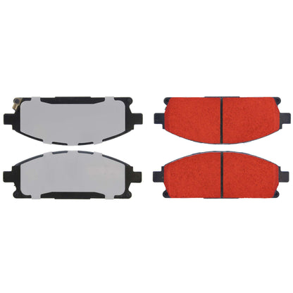 Centric Parts Disc Brake Pad Set with Low-Dust Formula for Daily Driving 500.06911
