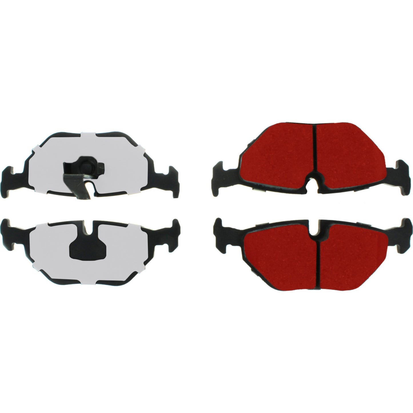 Centric Parts Disc Brake Pad Set with Low-Dust Formula for Daily Driving 500.06922
