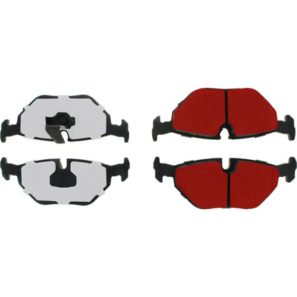 Centric Parts Disc Brake Pad Set with Low-Dust Formula for Daily Driving 500.06922