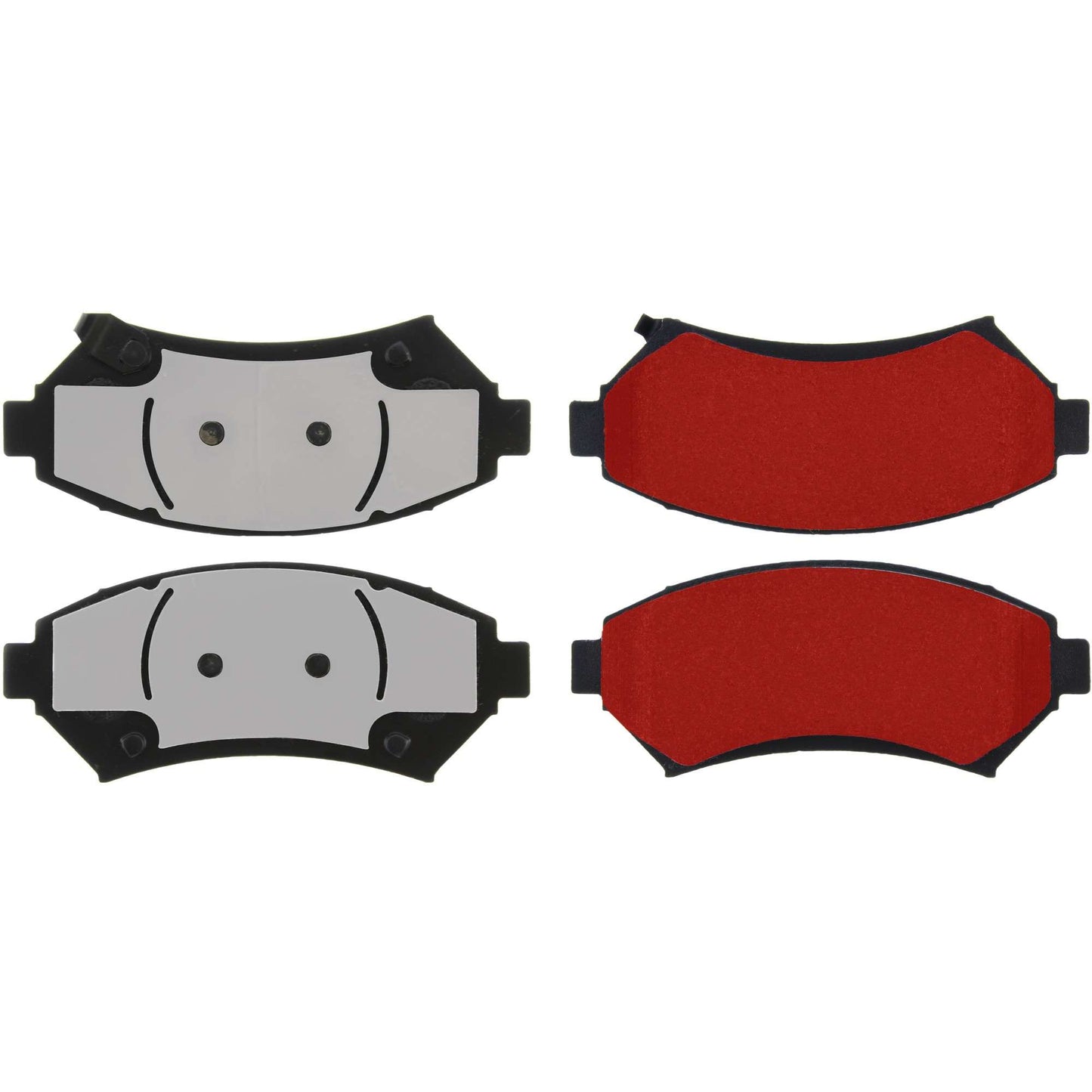 Centric Parts Disc Brake Pad Set with Low-Dust Formula for Daily Driving 500.06990