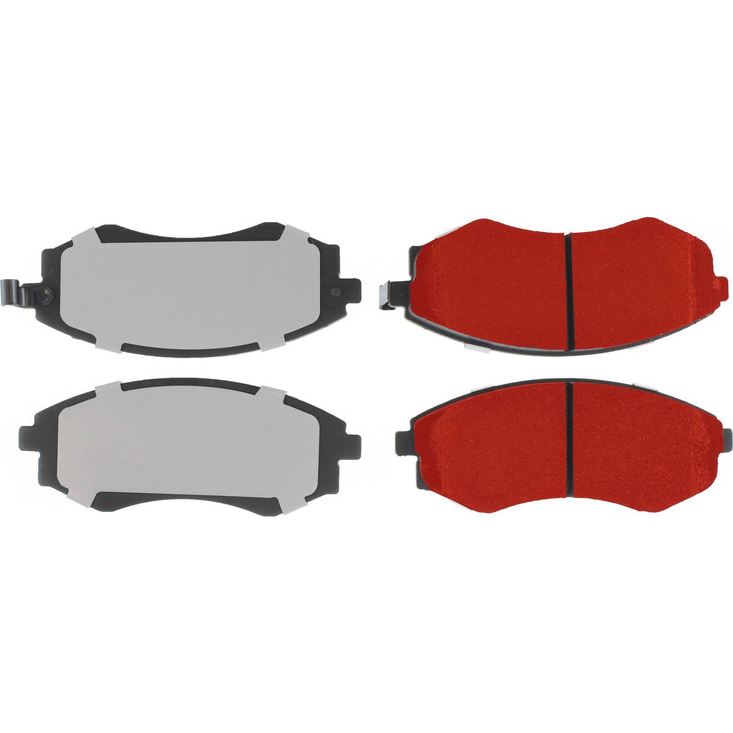 Centric Parts Disc Brake Pad Set with Low-Dust Formula for Daily Driving 500.07000