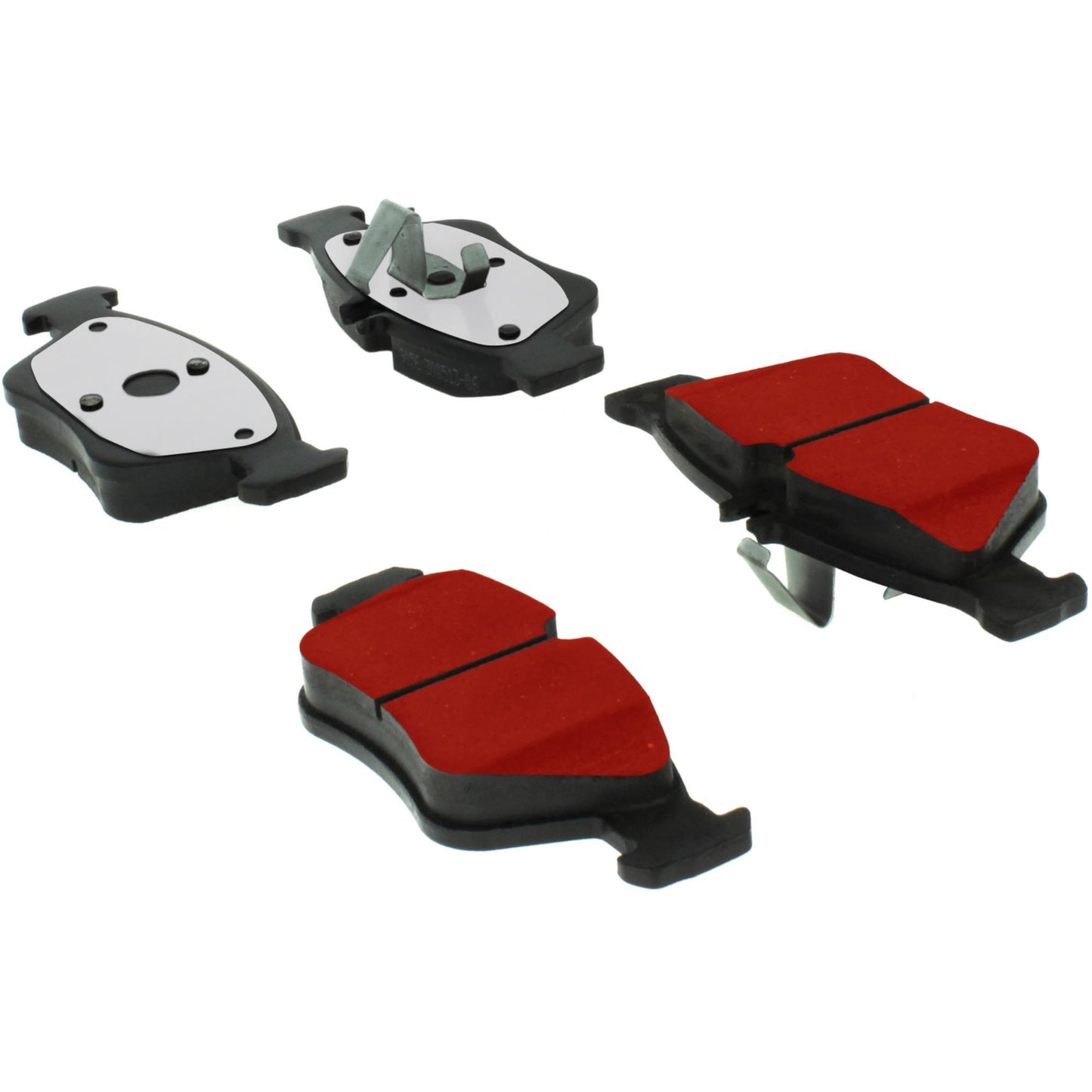 Centric Parts Disc Brake Pad Set PQ PRO with low-dust formula 500.07001
