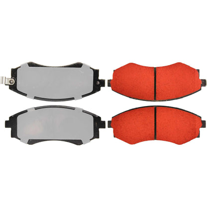 Centric Parts Disc Brake Pad Set with low-dust formula 500.07002