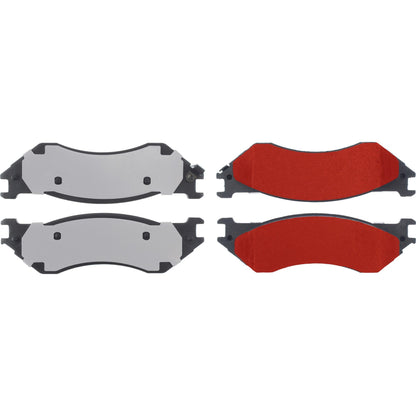 Centric Parts Disc Brake Pad Set PQ PRO low-dust