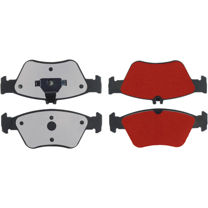 Centric Parts Disc Brake Pad Set with Low-Dust Formula 500.07100