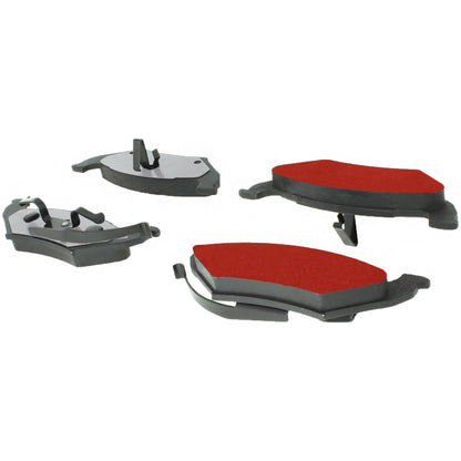 Centric Parts Disc Brake Pad Set with Low-Dust Formula for 1995-2002 Chrysler Grand Voyager, Town & Country, Dodge Grand Caravan 500.07150