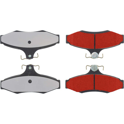 Centric Parts Disc Brake Pad Set with Low-Dust Formula 500.07240