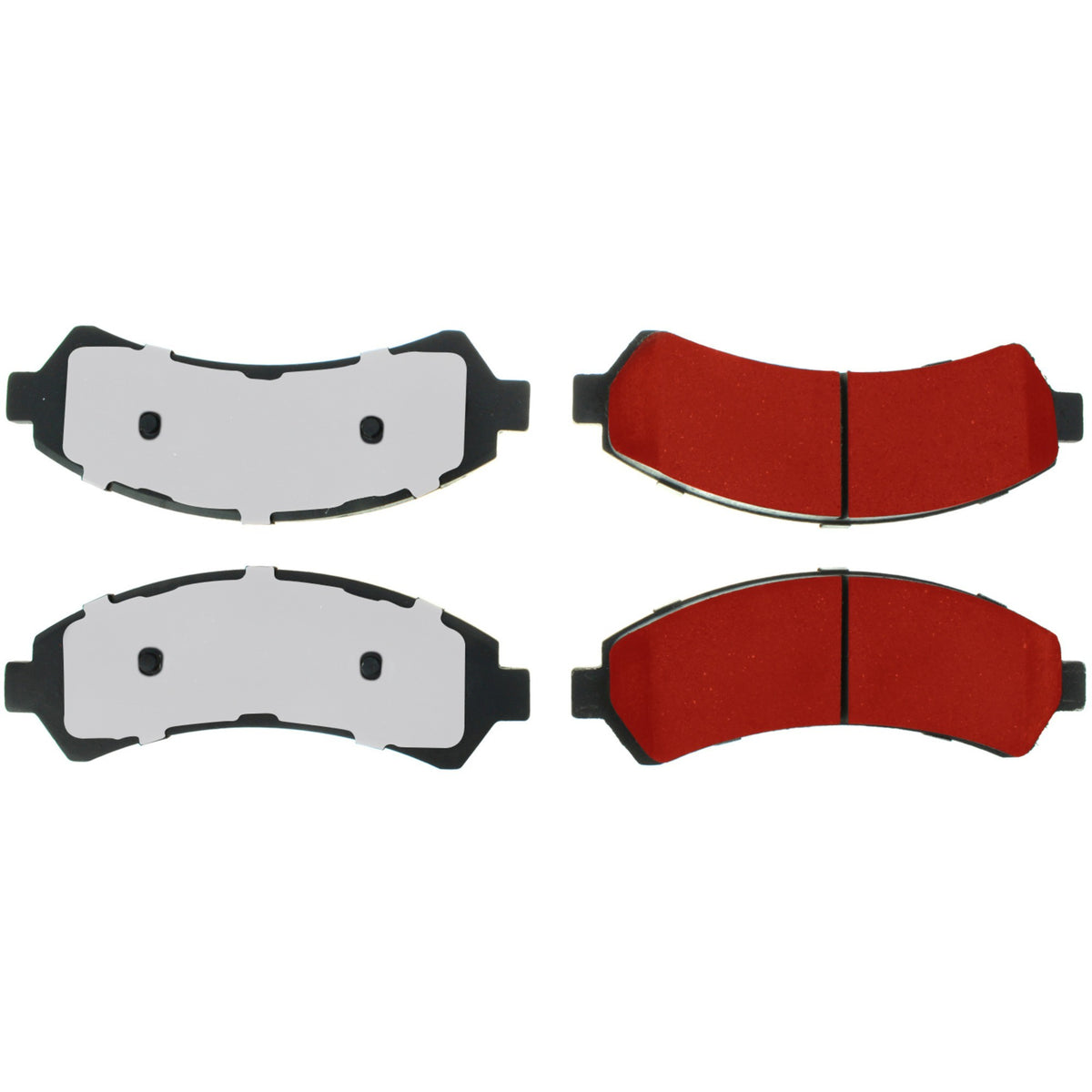 Centric Parts Disc Brake Pad Set with Low-Dust Formula 500.07260