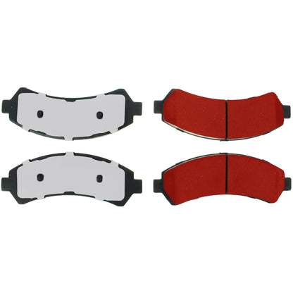 Centric Parts Disc Brake Pad Set with Low-Dust Formula 500.07260