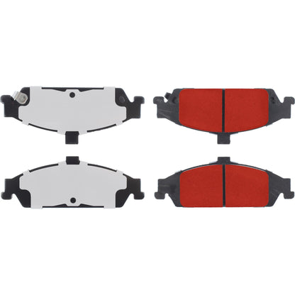 Centric Parts Disc Brake Pad Set with Low-Dust Formula 500.07270