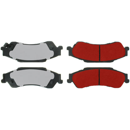 Centric Parts Disc Brake Pad Set with Low-Dust Formula 500.07290