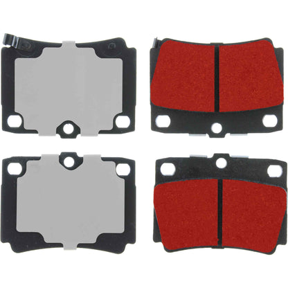 Centric Parts Disc Brake Pad Set with Low-Dust Formula for 500.07330