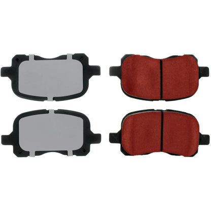 Centric Parts Disc Brake Pad Set with Low-Dust Formula for 500.07410