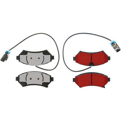 Centric Parts Disc Brake Pad Set PQ PRO 500.07530