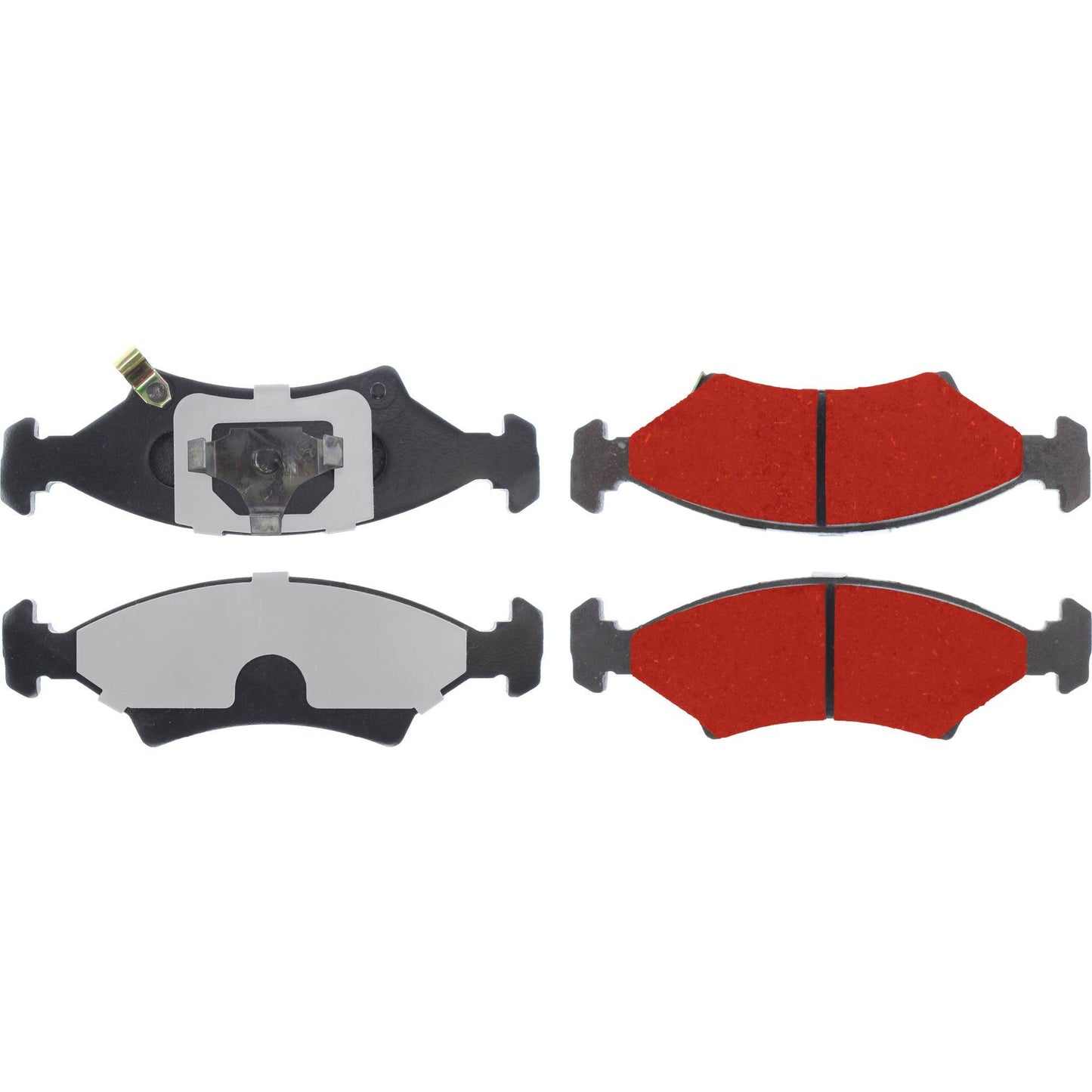 Centric Parts Disc Brake Pad Set with Low-Dust Formula 500.07660