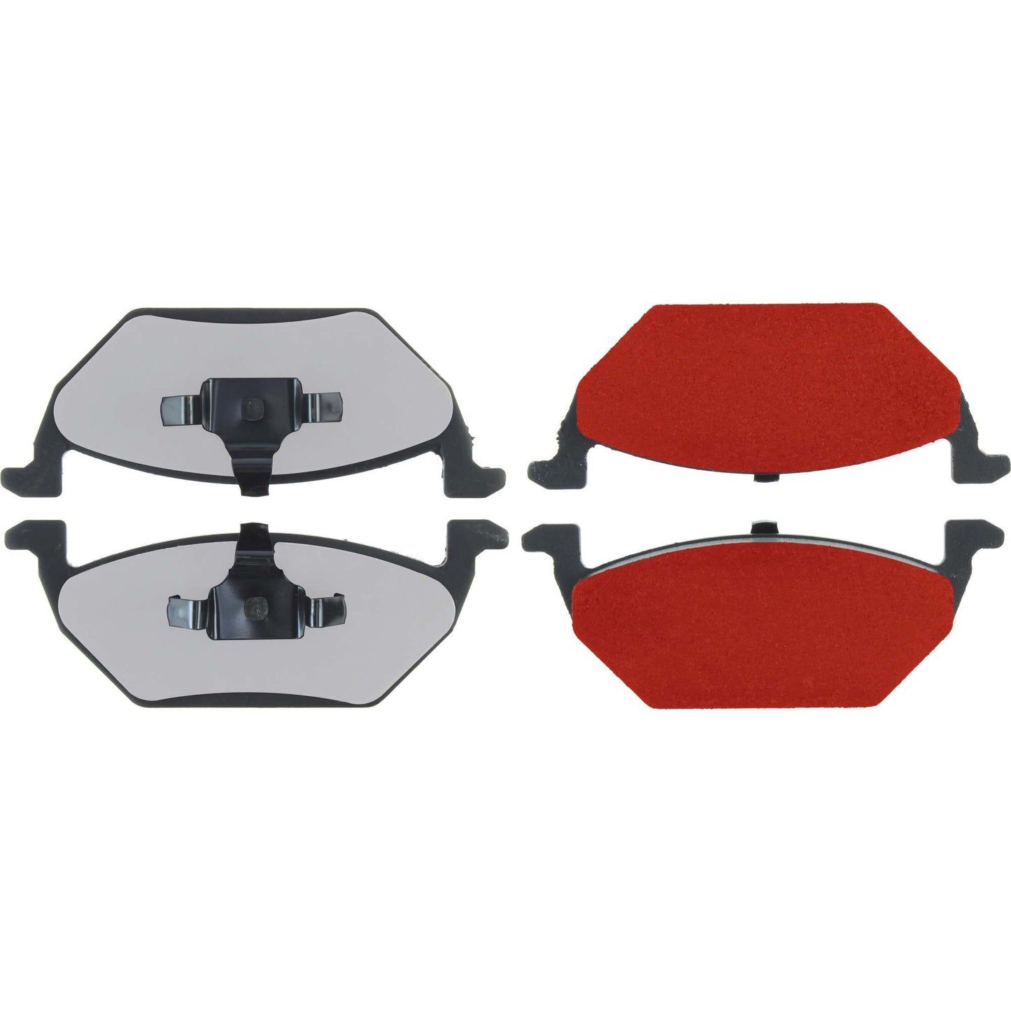 Centric Parts Disc Brake Pad Set with Low-Dust Formula 500.07680