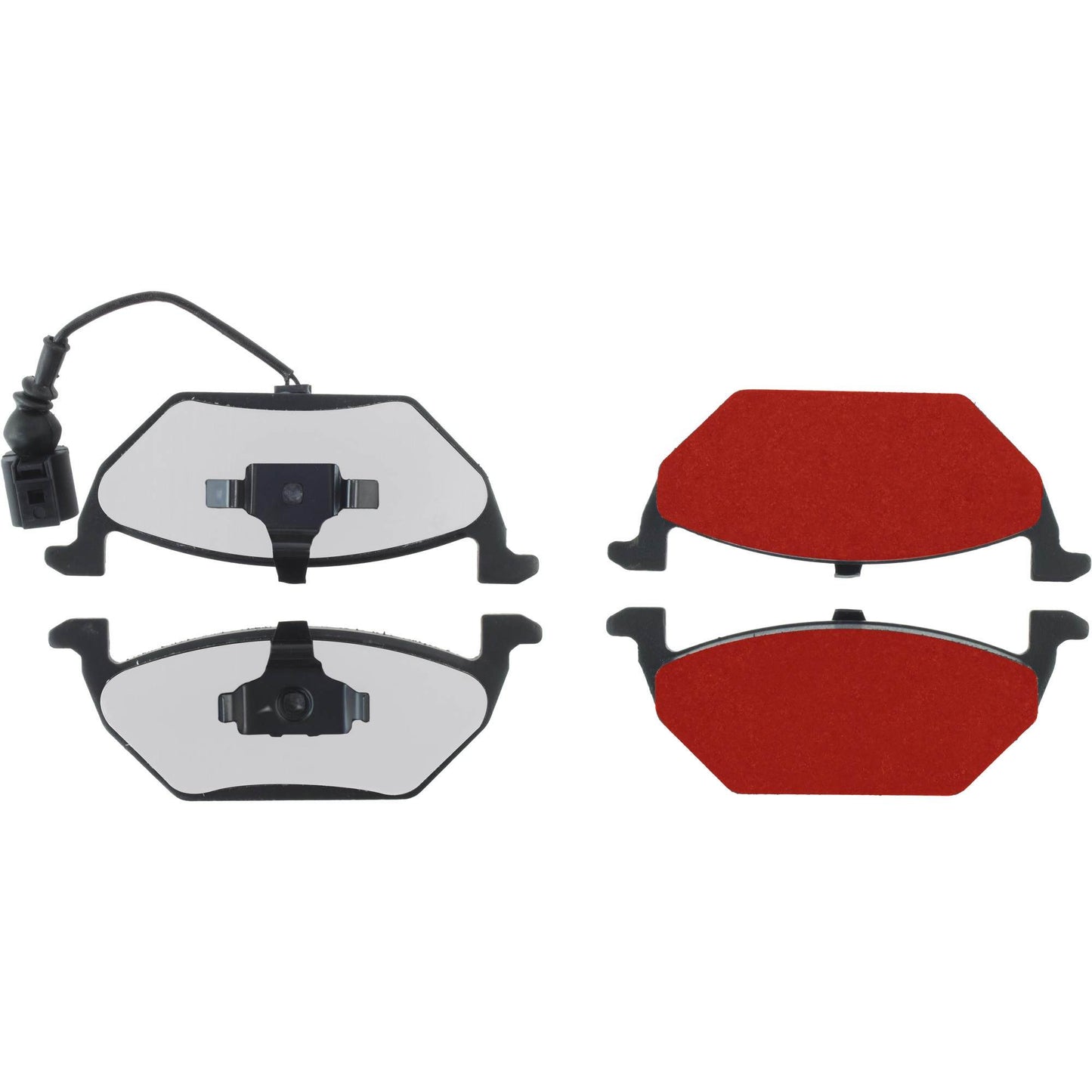 Centric Parts Disc Brake Pad Set with Low-Dust Formula for Daily Driving 500.07681