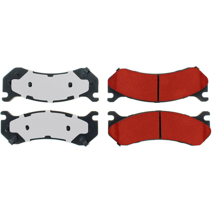 Centric Parts Disc Brake Pad Set with Low-Dust Formula for Daily Driving 500.07850