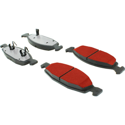 Centric Parts Disc Brake Pad Set with Low-Dust Formula 500.07900