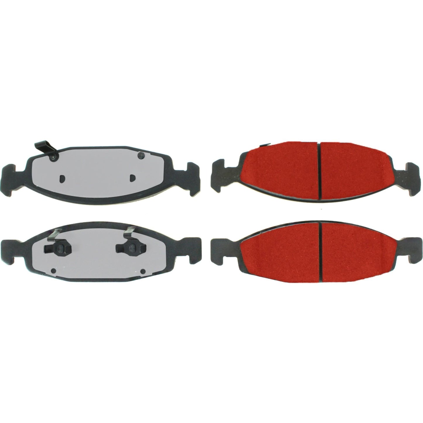 Centric Parts Disc Brake Pad Set with Low-Dust Formula 500.07900