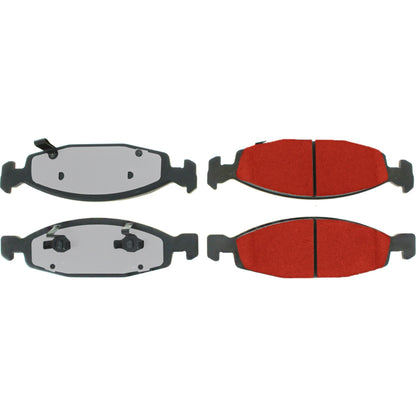 Centric Parts Disc Brake Pad Set with Low-Dust Formula 500.07900
