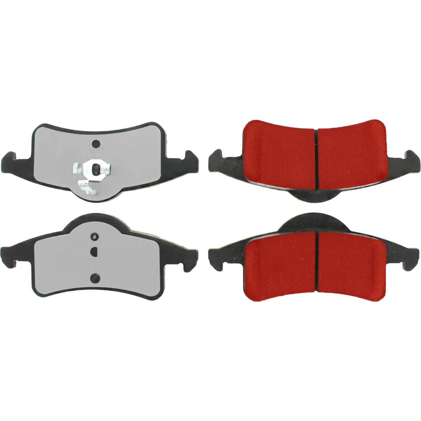 Centric Parts Disc Brake Pad Set with Low-Dust Formula 500.07910