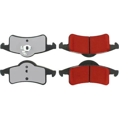 Centric Parts Disc Brake Pad Set with Low-Dust Formula 500.07910