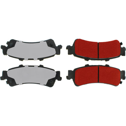 Centric Parts Disc Brake Pad Set with Low-Dust Formula 500.07921