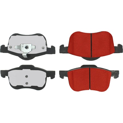 Centric Parts Disc Brake Pad Set with Low-Dust Formula 500.07940