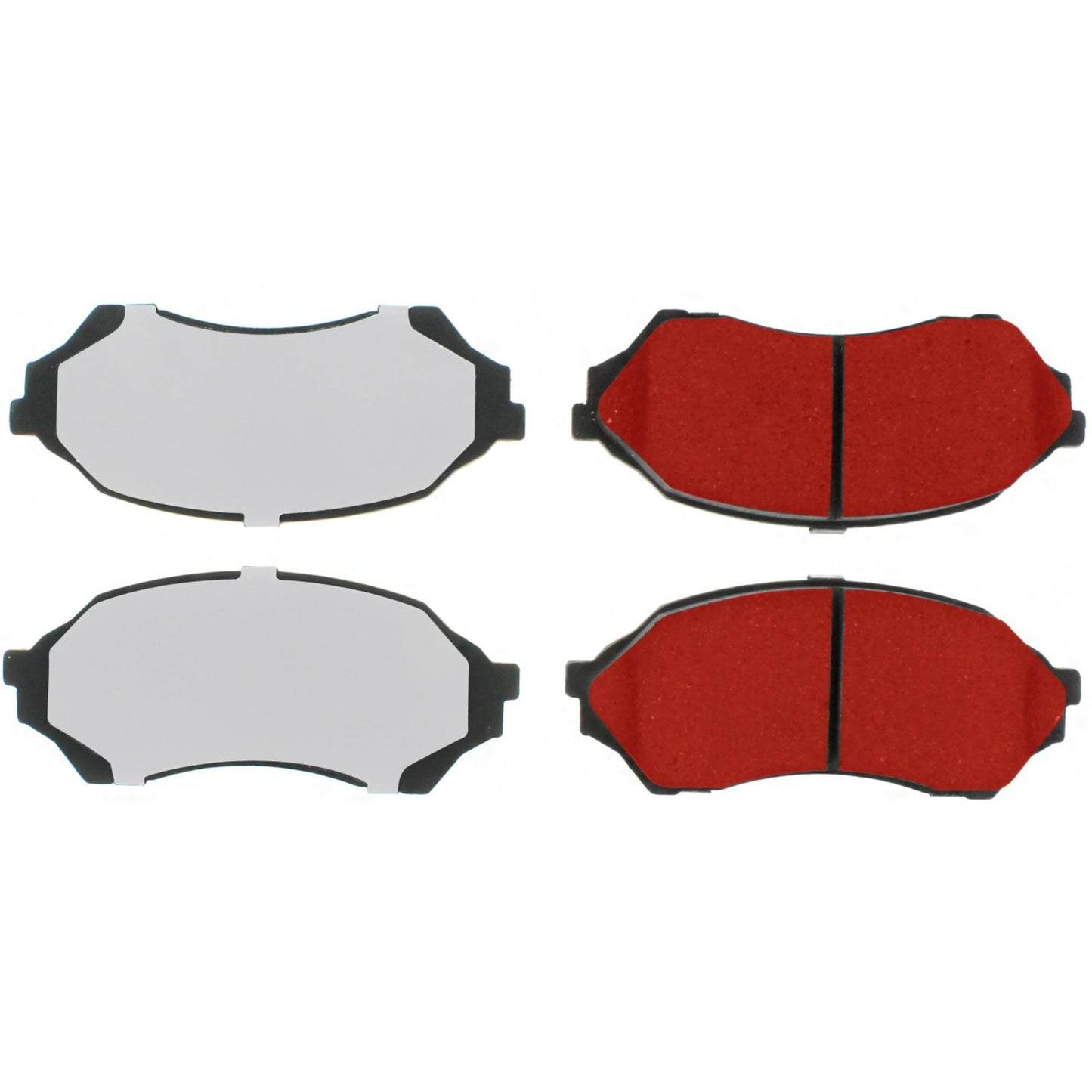 Centric Parts Disc Brake Pad Set with Low-Dust Formula 500.07980