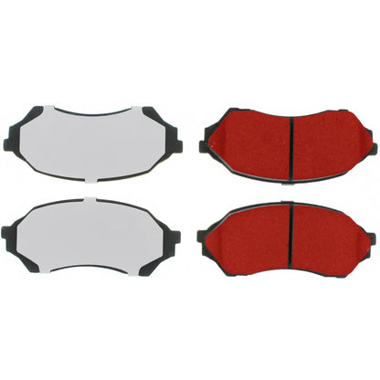 Centric Parts Disc Brake Pad Set with Low-Dust Formula 500.07980