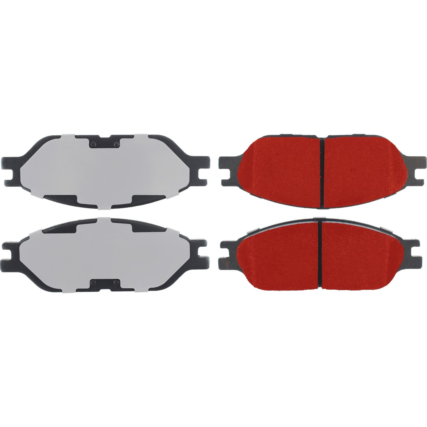 Centric Parts Disc Brake Pad Set with Low-Dust Formula for Daily Driving 500.08030