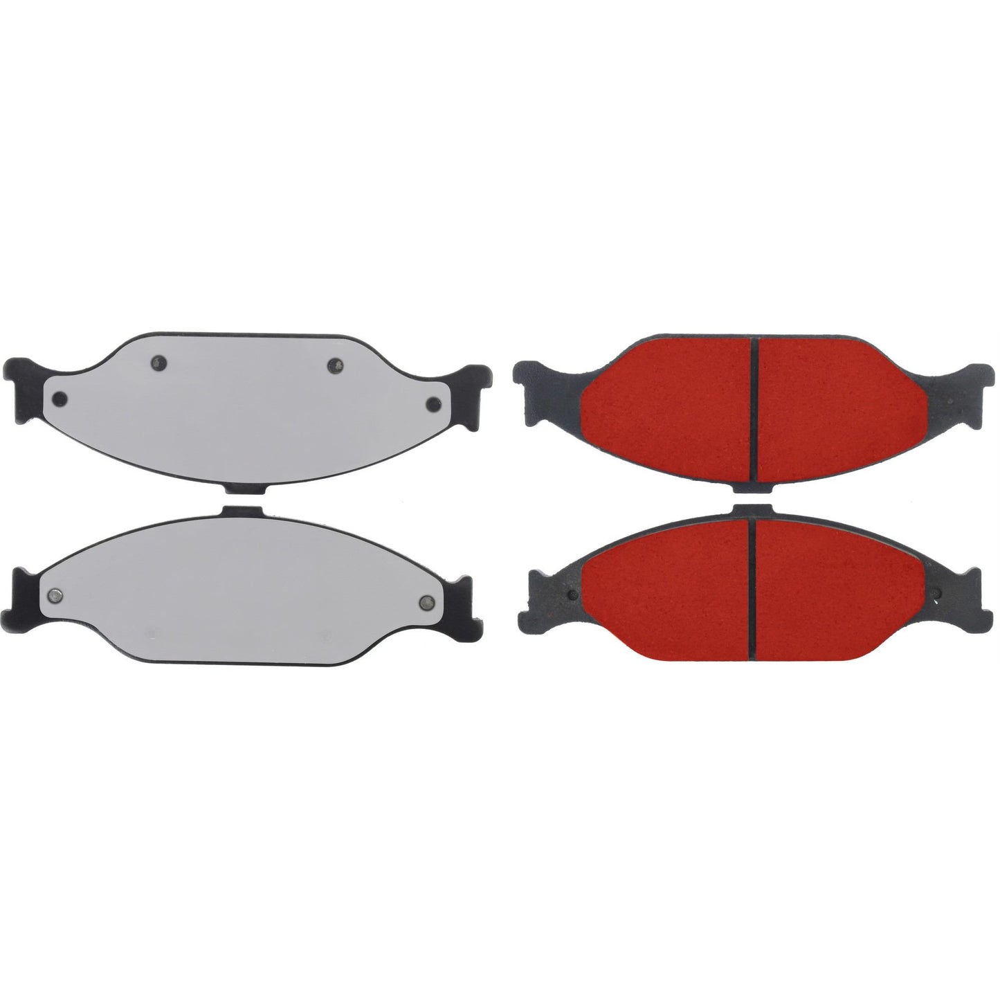Centric Parts Disc Brake Pad Set with Low-Dust Formula 500.08040