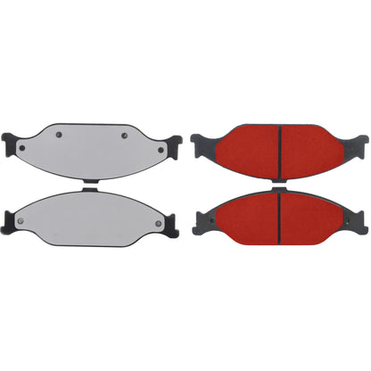 Centric Parts Disc Brake Pad Set with Low-Dust Formula 500.08040