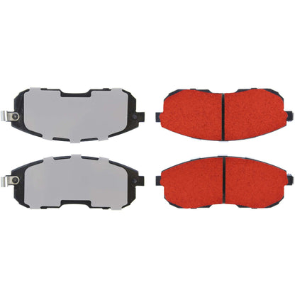 Centric Parts Disc Brake Pad Set with Low-Dust Formula 500.08152
