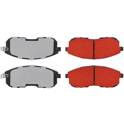 Centric Parts Disc Brake Pad Set with Low-Dust Formula 500.08152