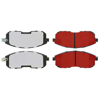 Centric Parts Disc Brake Pad Set with Low-Dust Formula 500.08153