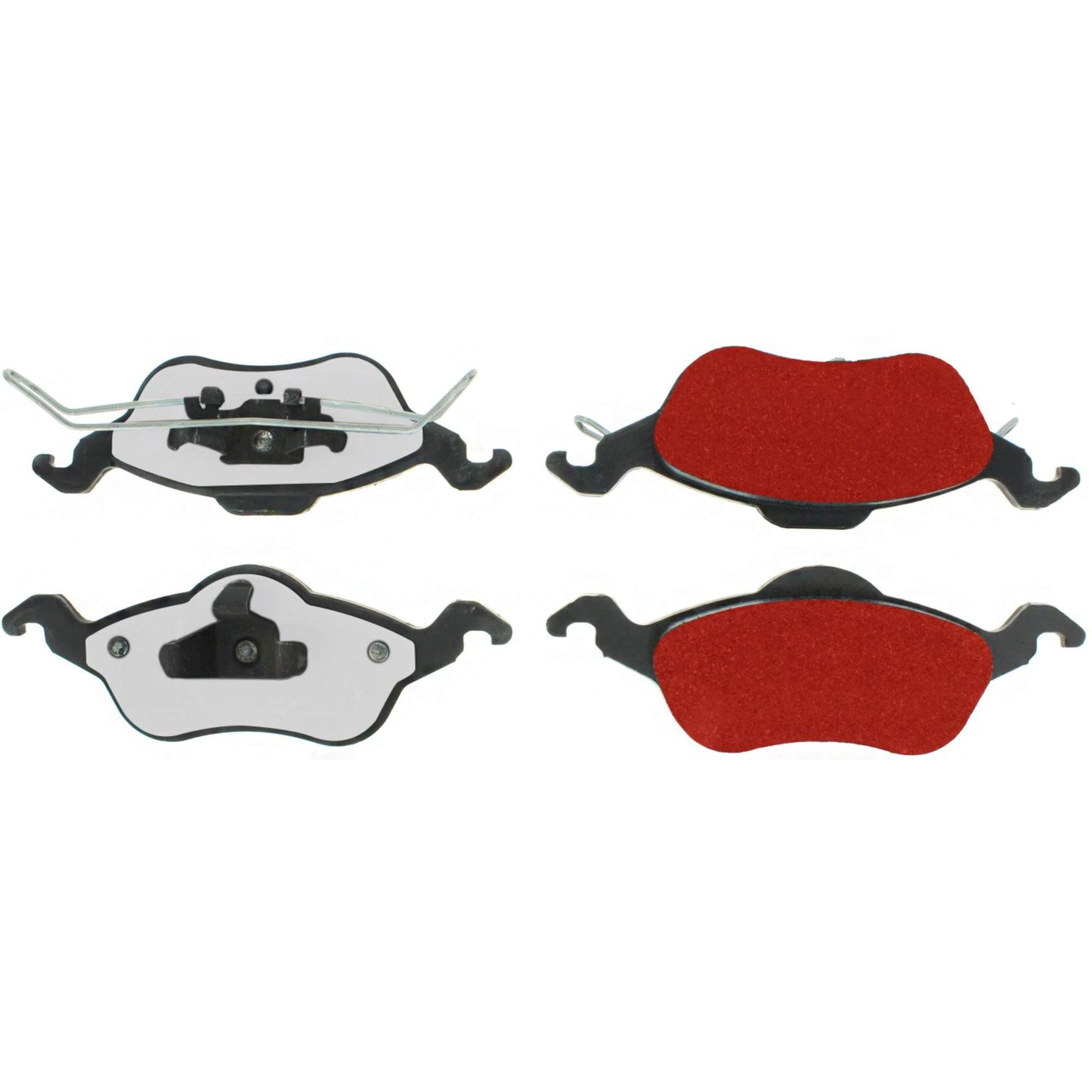 Centric Parts Disc Brake Pad Set with Low-Dust Formula 500.08160