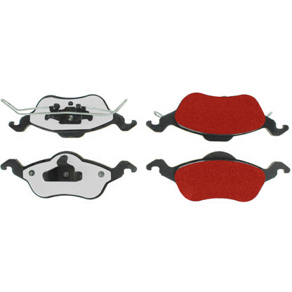 Centric Parts Disc Brake Pad Set with Low-Dust Formula 500.08160